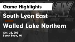 South Lyon East  vs Walled Lake Northern Game Highlights - Oct. 23, 2021