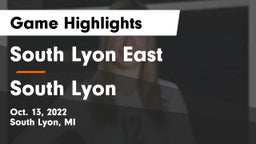 South Lyon East  vs South Lyon  Game Highlights - Oct. 13, 2022