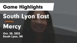 South Lyon East  vs Mercy   Game Highlights - Oct. 28, 2023