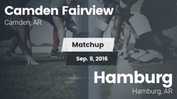 Matchup: Fairview vs. Hamburg  2016