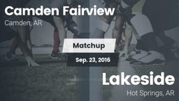 Matchup: Fairview vs. Lakeside  2016