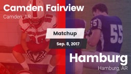 Matchup: Camden Fairview vs. Hamburg  2017