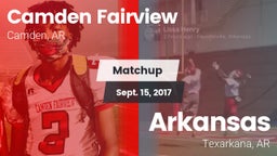 Matchup: Camden Fairview vs. Arkansas  2017