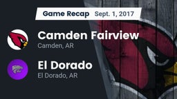 Recap: Camden Fairview  vs. El Dorado  2017