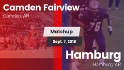 Matchup: Camden Fairview vs. Hamburg  2018