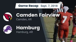 Recap: Camden Fairview  vs. Hamburg  2018