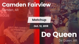 Matchup: Camden Fairview vs. De Queen  2018