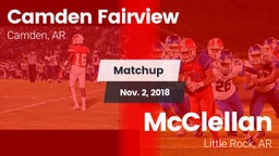 Matchup: Camden Fairview vs. McClellan  2018