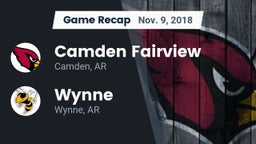 Recap: Camden Fairview  vs. Wynne  2018