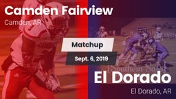 Matchup: Camden Fairview vs. El Dorado  2019