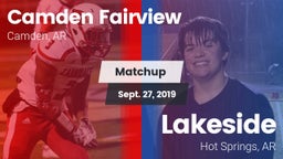 Matchup: Camden Fairview vs. Lakeside  2019