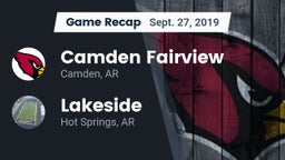 Recap: Camden Fairview  vs. Lakeside  2019