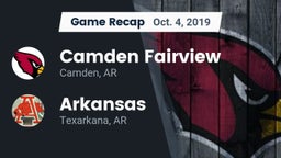 Recap: Camden Fairview  vs. Arkansas  2019