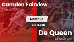 Matchup: Camden Fairview vs. De Queen  2019