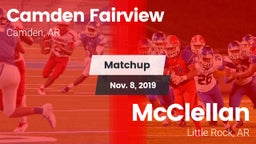 Matchup: Camden Fairview vs. McClellan  2019