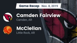 Recap: Camden Fairview  vs. McClellan  2019