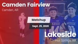 Matchup: Camden Fairview vs. Lakeside  2020