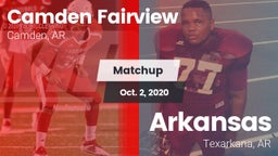 Matchup: Camden Fairview vs. Arkansas  2020