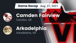 Recap: Camden Fairview  vs. Arkadelphia  2021