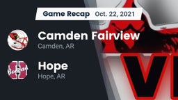 Recap: Camden Fairview  vs. Hope  2021