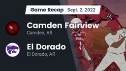 Recap: Camden Fairview  vs. El Dorado  2022