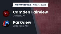 Recap: Camden Fairview  vs. Parkview  2022