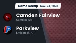 Recap: Camden Fairview  vs. Parkview  2023