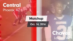 Matchup: Central vs. Chavez  2016