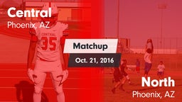 Matchup: Central vs. North  2016