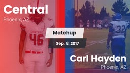 Matchup: Central vs. Carl Hayden  2017