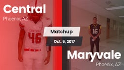 Matchup: Central vs. Maryvale  2017