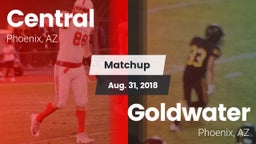 Matchup: Central vs. Goldwater  2018