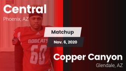 Matchup: Central vs. Copper Canyon  2020