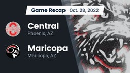 Recap: Central  vs. Maricopa  2022