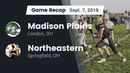 Recap: Madison Plains  vs. Northeastern  2018