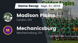 Recap: Madison Plains  vs. Mechanicsburg  2018