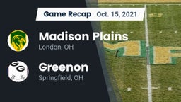 Recap: Madison Plains  vs. Greenon  2021
