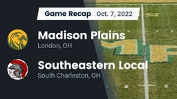 Recap: Madison Plains  vs. Southeastern Local  2022