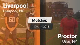 Matchup: Liverpool vs. Proctor  2016