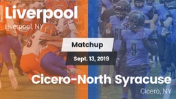 Matchup: Liverpool vs. Cicero-North Syracuse  2019