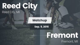 Matchup: Reed City vs. Fremont  2016