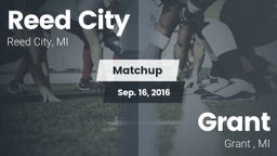 Matchup: Reed City vs. Grant  2016