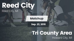 Matchup: Reed City vs. Tri County Area  2016