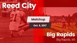 Matchup: Reed City vs. Big Rapids  2017