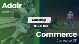 Matchup: Adair vs. Commerce  2017