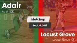Matchup: Adair vs. Locust Grove  2018