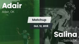 Matchup: Adair vs. Salina  2018