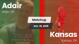 Matchup: Adair vs. Kansas  2018
