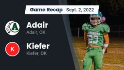 Recap: Adair  vs. Kiefer  2022