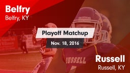 Matchup: Belfry vs. Russell  2016